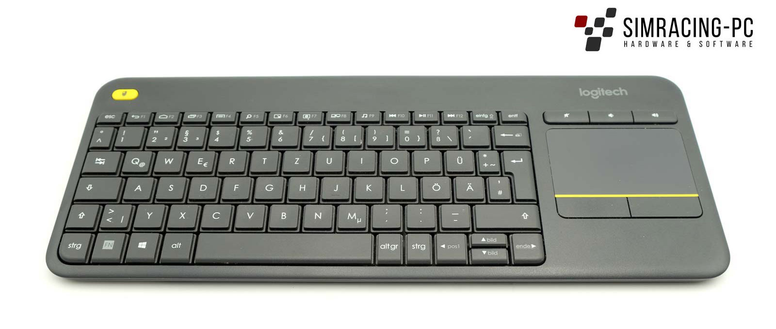 Comunismo secundario Espantar Logitech K400 Plus – Keyboard for simracers – review – Simracing-PC