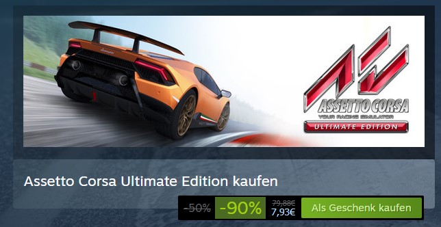 Comprar Assetto Corsa Ultimate Edition Steam