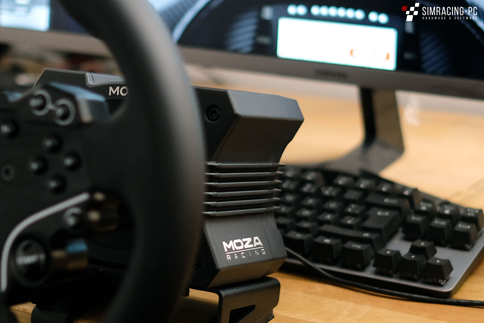 Vocore Enclosure for Moza Racing GS Steering Wheel 4 Screen Case for Vocore  for Gs Steering Wheels, Moza Accessory 