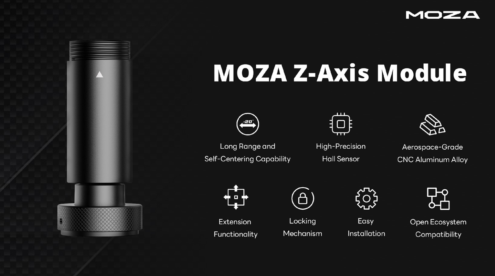 MOZA Flight Sim Gear preorder AB9 Base, MH16 Flightstick and ZAxis